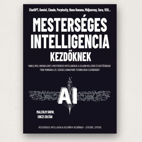 Mesterséges intelligencia kezdőknek Enczi Zoltán Malcolm Show AI útmutató könyv