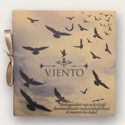 Fabric Viento 44%-os madagaszkári tejcsokoládé mandulaolajjal és ropogós kakaóbabtörettel