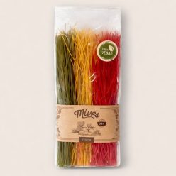 Míves Tészta 33% zöldségtartalmú durum spagetti 400 grammos csomagban