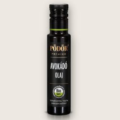 Pödör bio hidegen sajtolt szűretlen avokádó olaj 100 ml-es üvegben