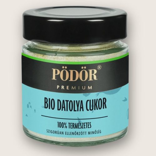 Pödör Bio finom szemcséjű datolyacukor 220 grammos kiszerelésben