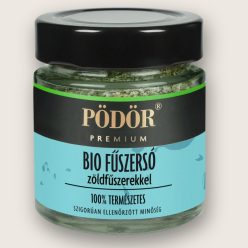 Pödör bio zöldfűszeres fűszersó 100 grammos üveges kiszerelésben