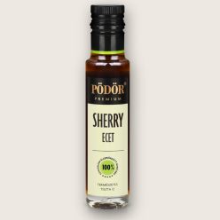 Pödör tölgyfahordóban érlelt spanyol sherryecet 100 ml-es üvegben