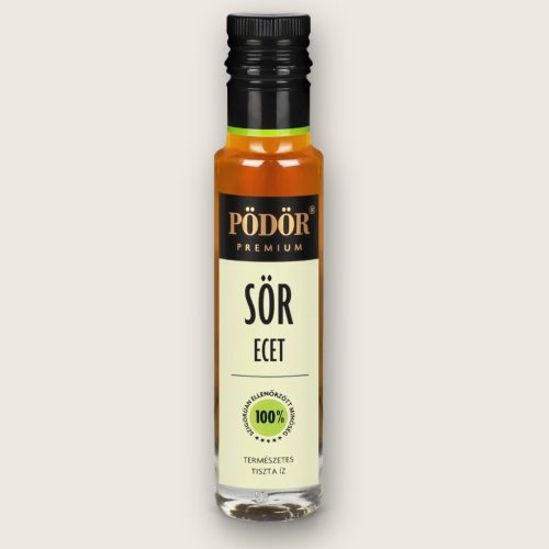 Pödör barna sörből készült sörecet 100 ml-es üvegben