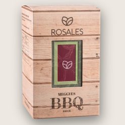 Rosales gyümölcs alapú meggyes BBQ szósz 370 ml-es üvegben
