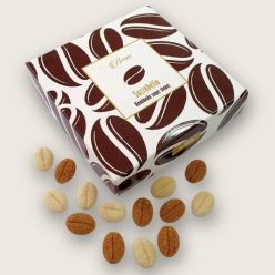Sucrobello kávébab formájú kézműves nádcukor 60 darabos csomagolásban kávéhoz