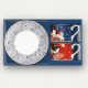 Kétszemélyes Tokyo mintás porcelán csésze szett alátétekkel és színes díszdobozzal.