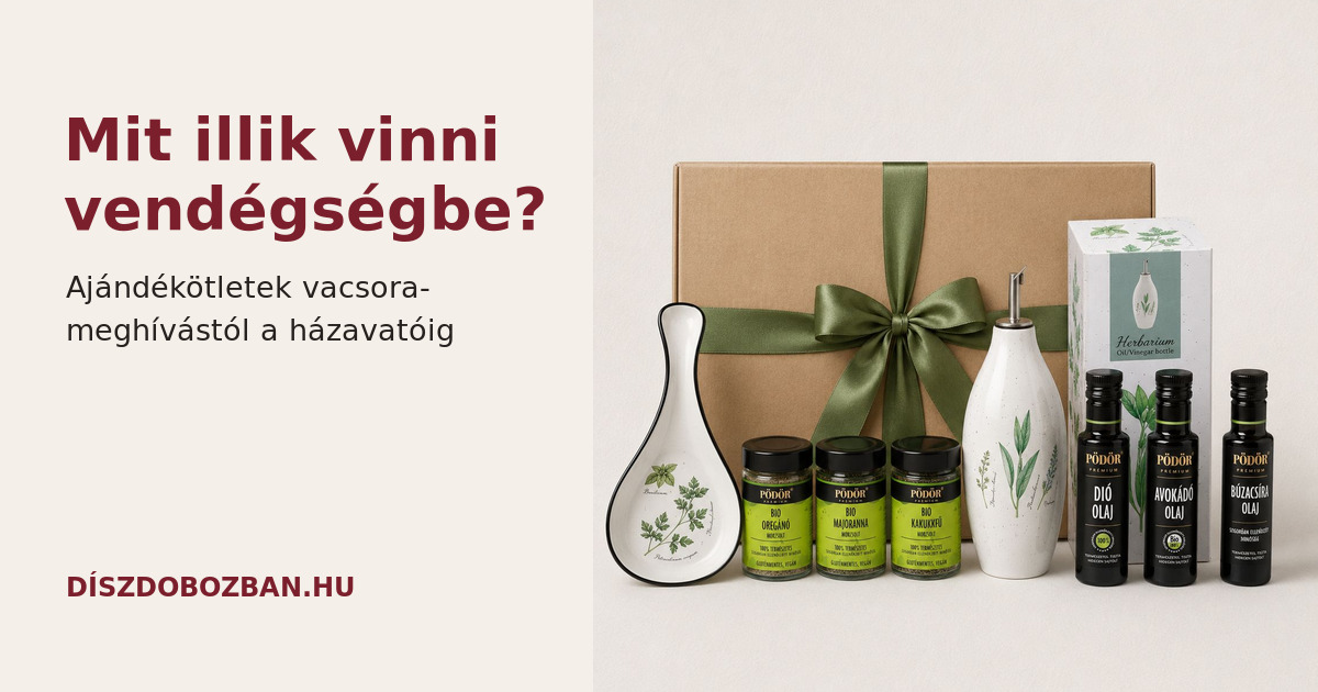 Mit illik vinni vendégségbe? Ajándékötletek házavatóra